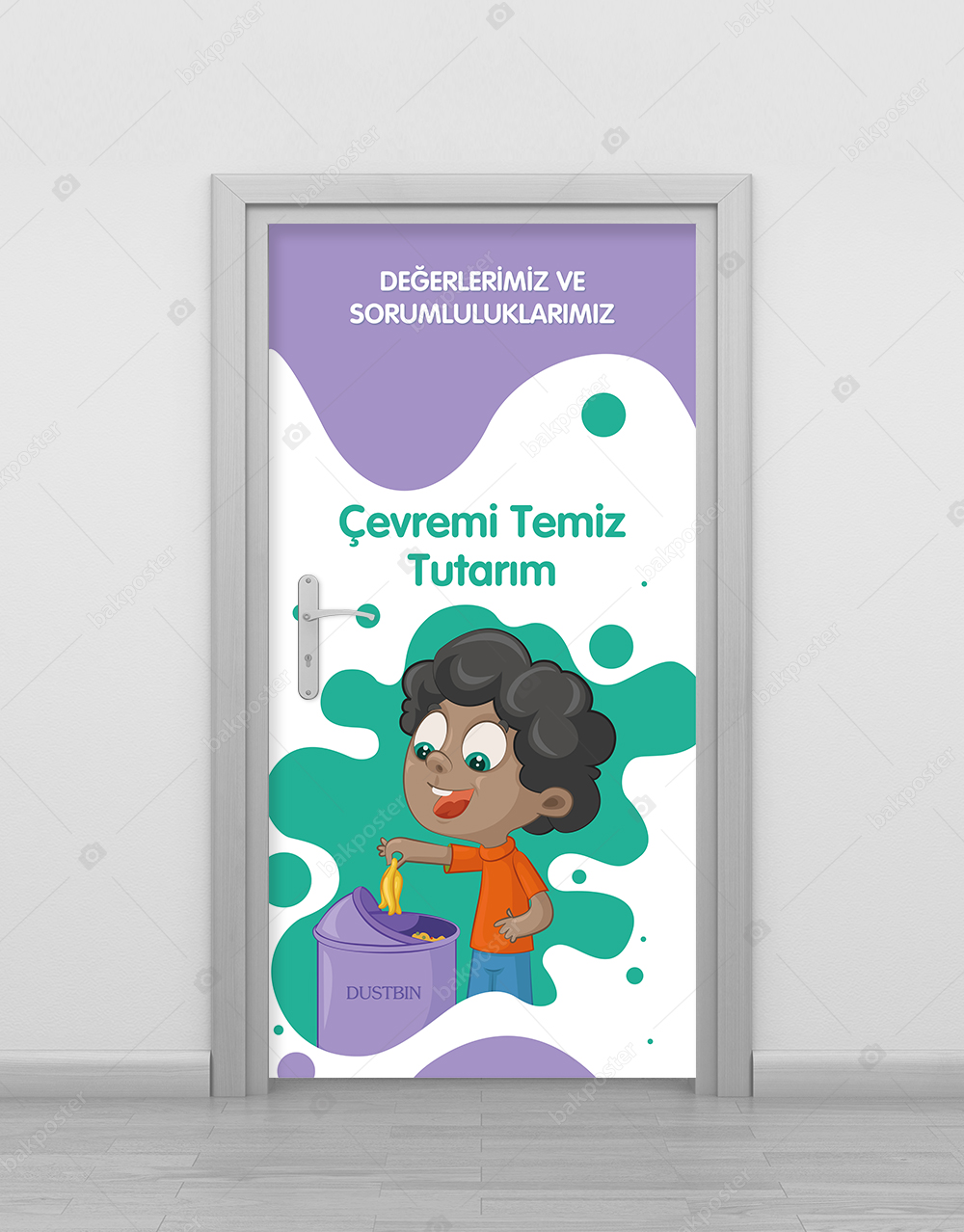 cevremi temiz tutarim degerlerimiz kapi giydirme