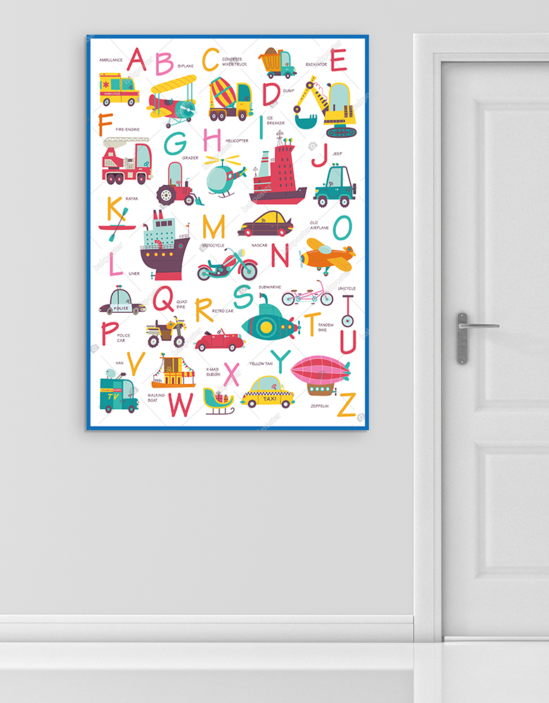 Ingilizce Alfabe Poster