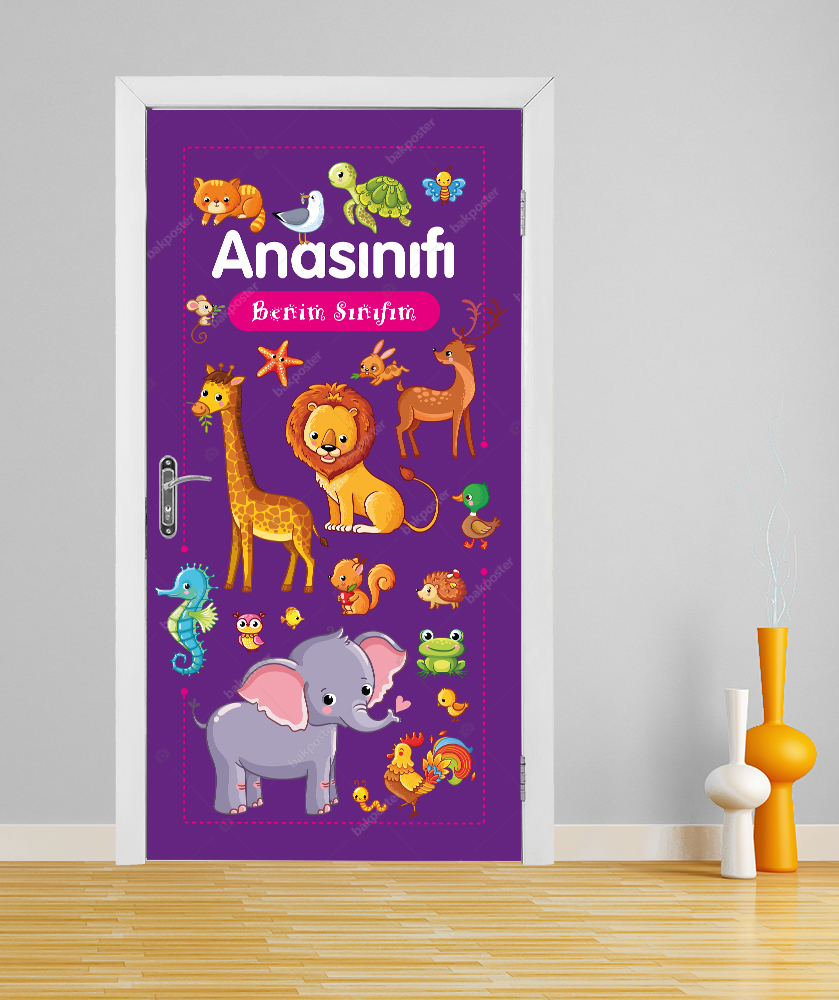 Anasınıfı Anaokul Kapı Giydirme