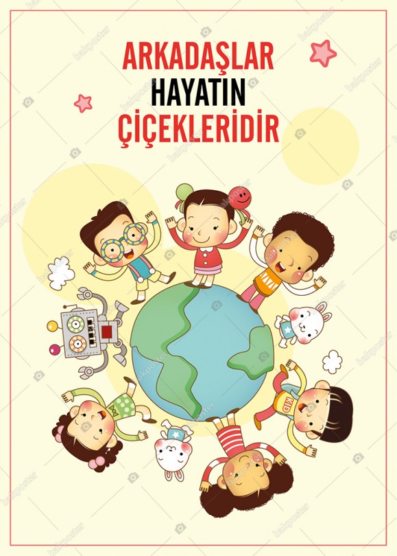 Arkadaşlar Hayatın Çiçekleridir