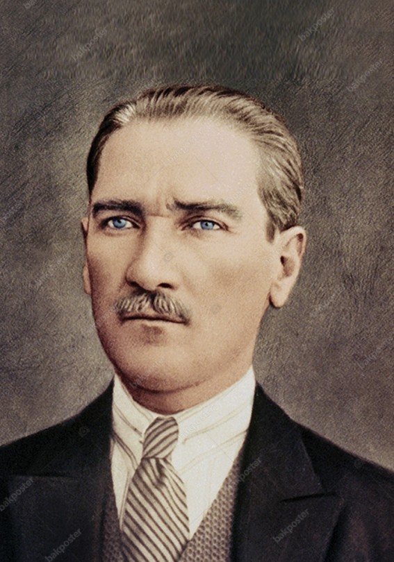 ataturk okul posteri