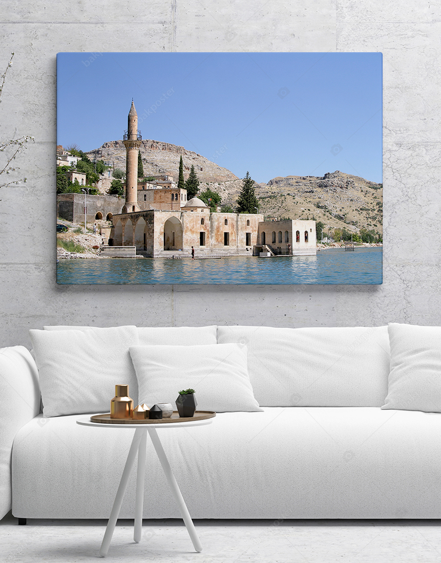 Batık Köy GaziAntep Poster 50x70 cm - Kanvas Tablo