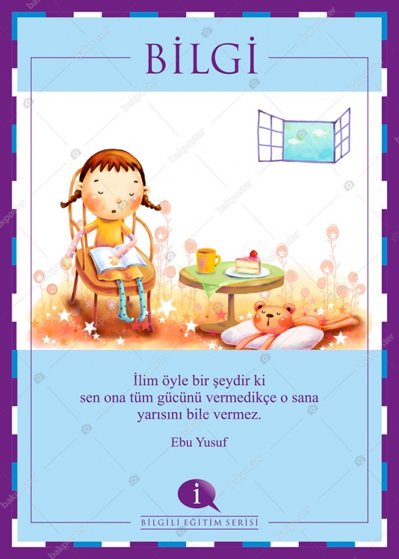 Bilgi Motivasyon Poster