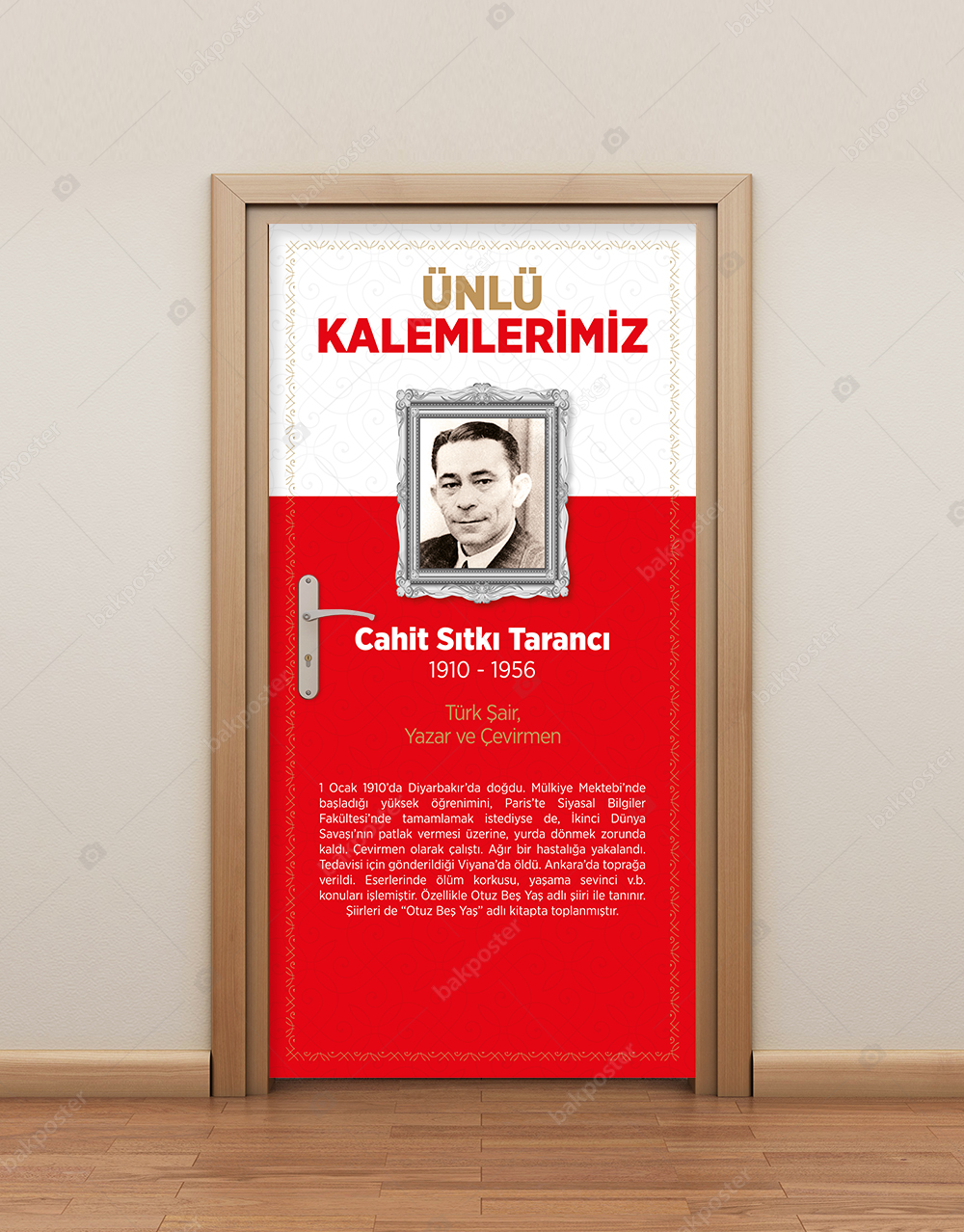 cahit sitki taranci kapi giydirme