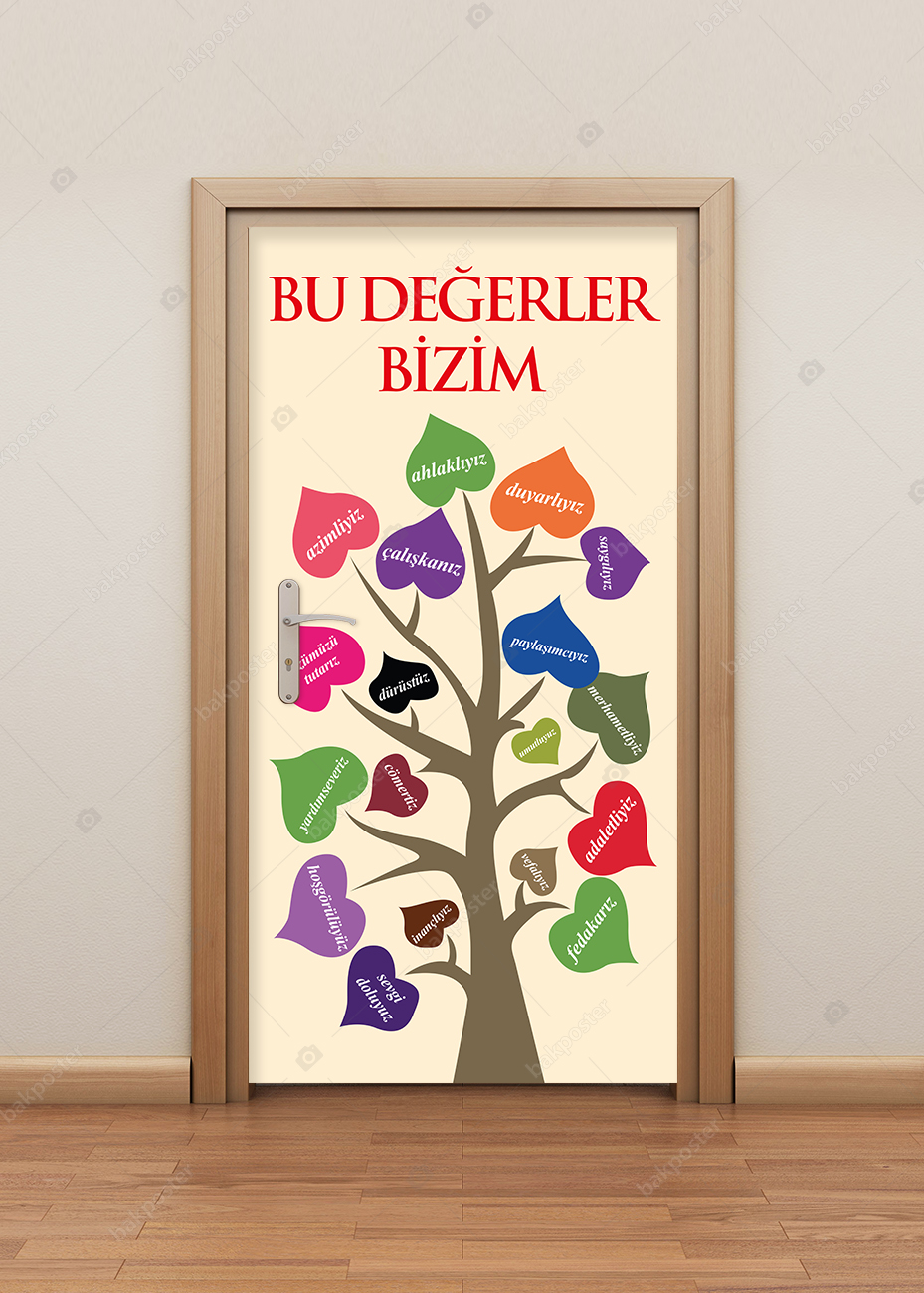 Değerlerimiz Kapı Giydirme Değerlerimiz Kapı Giydirme