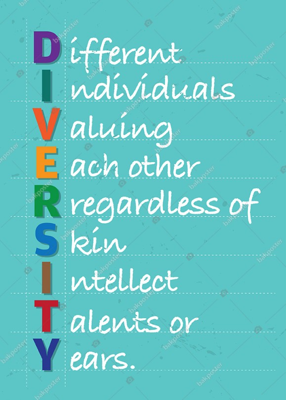 Diversity İngilizce Poster