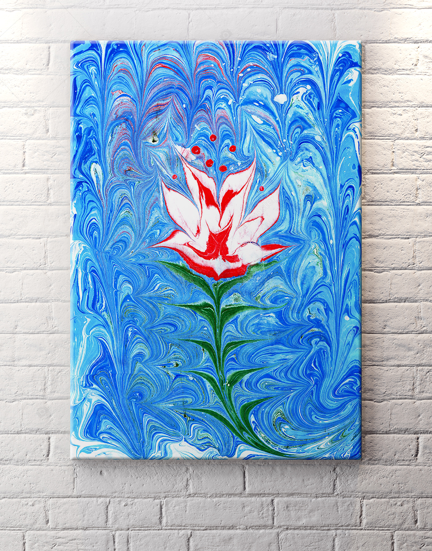 Ebru Sanati Poster Tablo