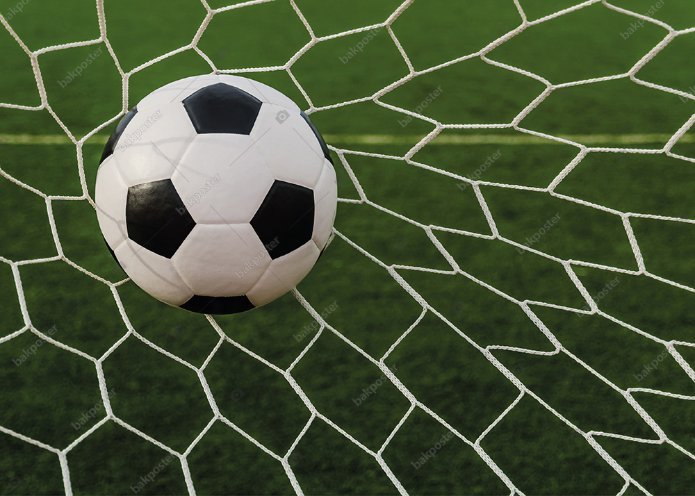 File Top Futbol Spor Poster Tablo 140x100 Cm Ayakli Poster