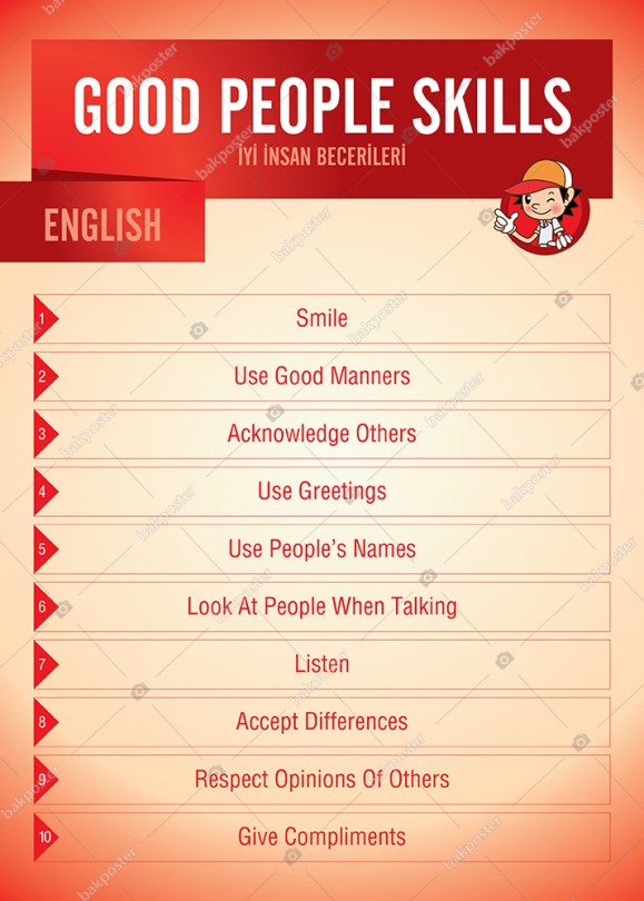 Good People Skills İngilizce Poster