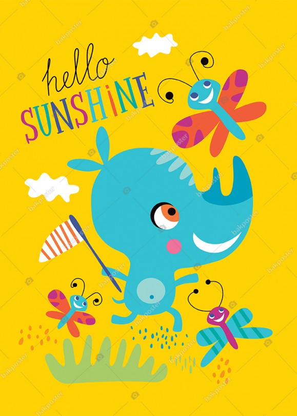 Hello Sunshine İngilizce Poster
