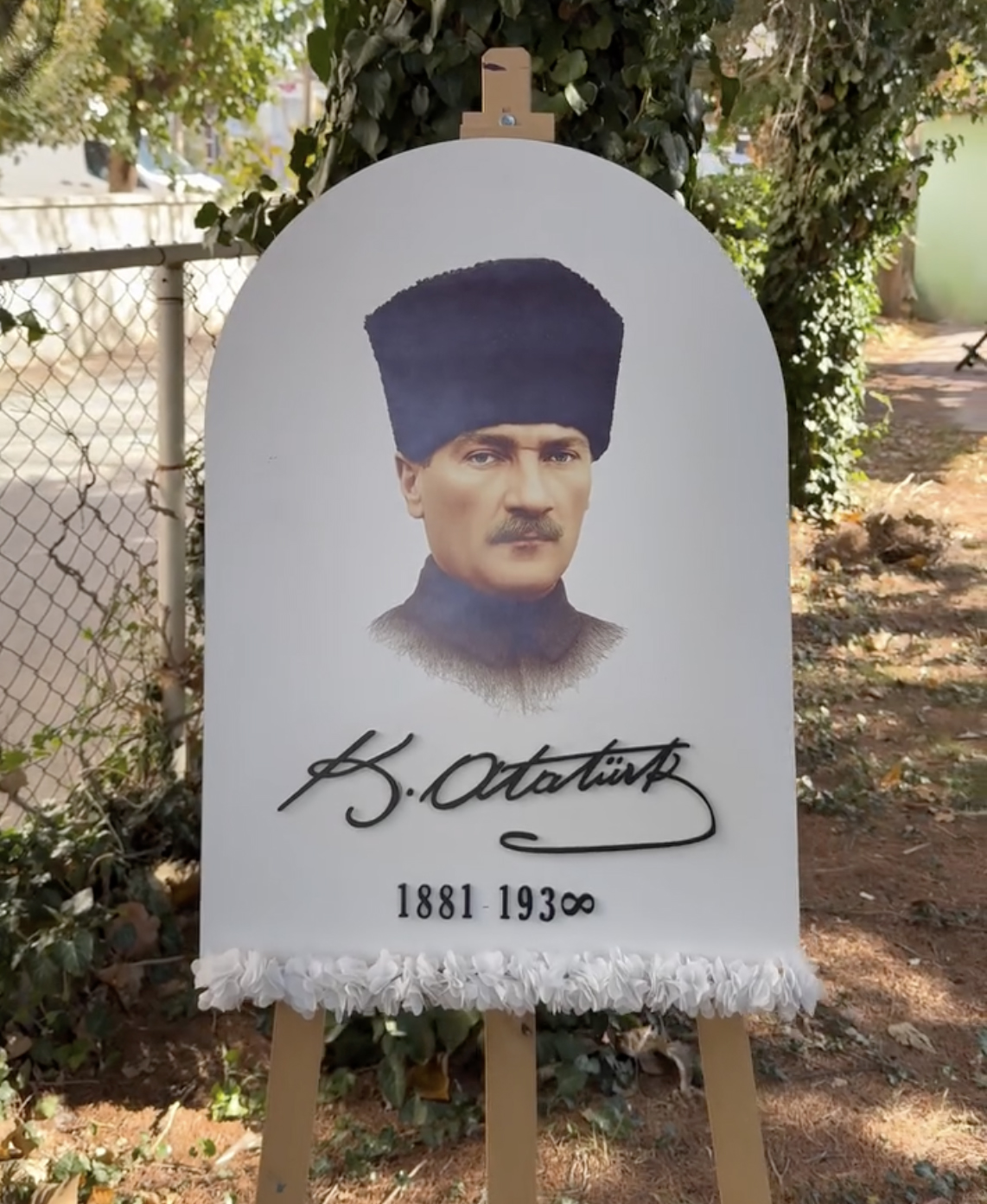 ATATÜRK PLEKSİ KARŞILAMA PANOSU ATATÜRK PLEKSİ KARŞILAMA PANOSU