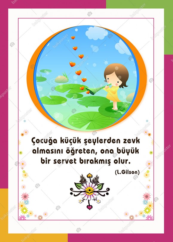 L. Gilson Motivasyon Poster