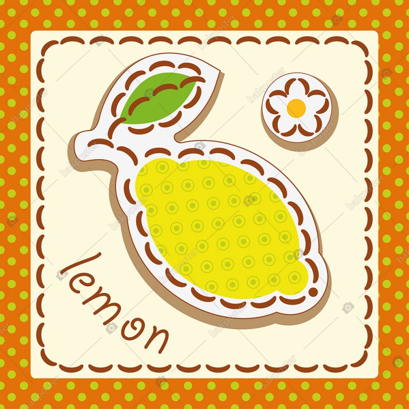 Limon Poster 150x210 cm - Duvar Kağıdı