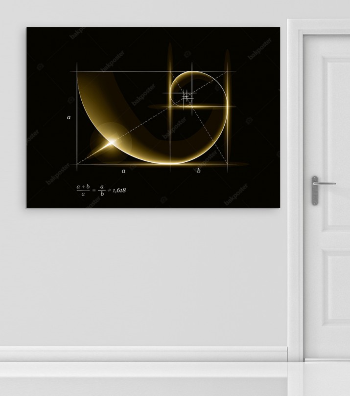 Matematik Altın Oran Poster