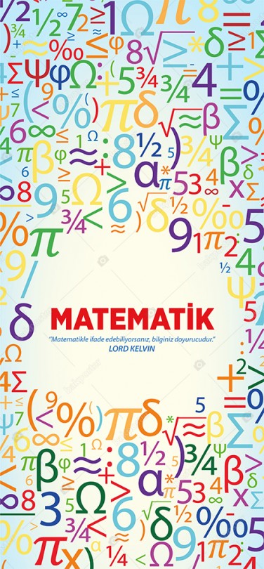 matematik sayilar kapi giydirmesi folyo sticker