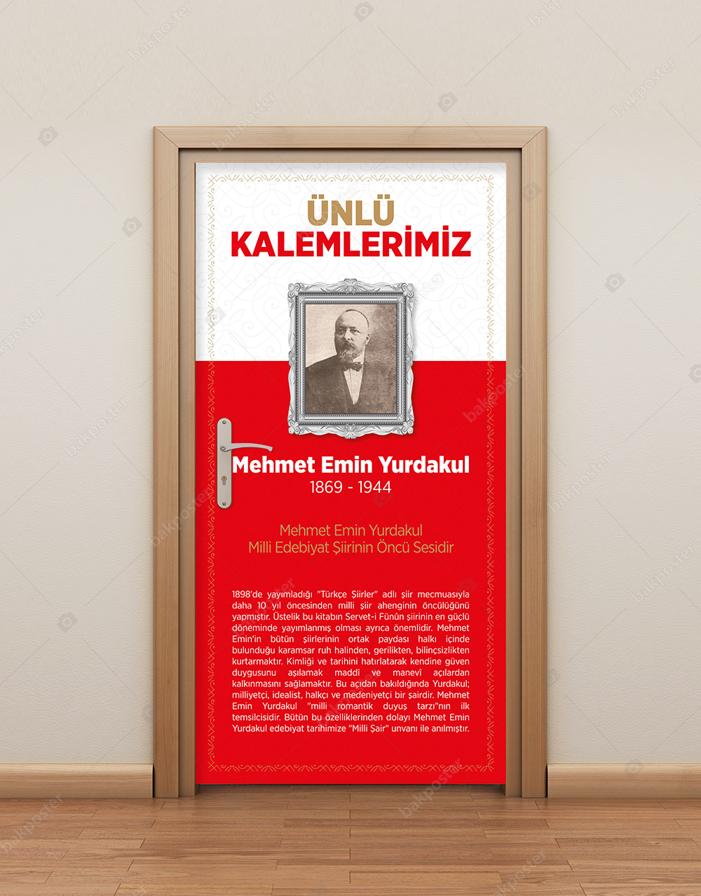 Mehmet Emin Yurdakul Kapı Giydirme