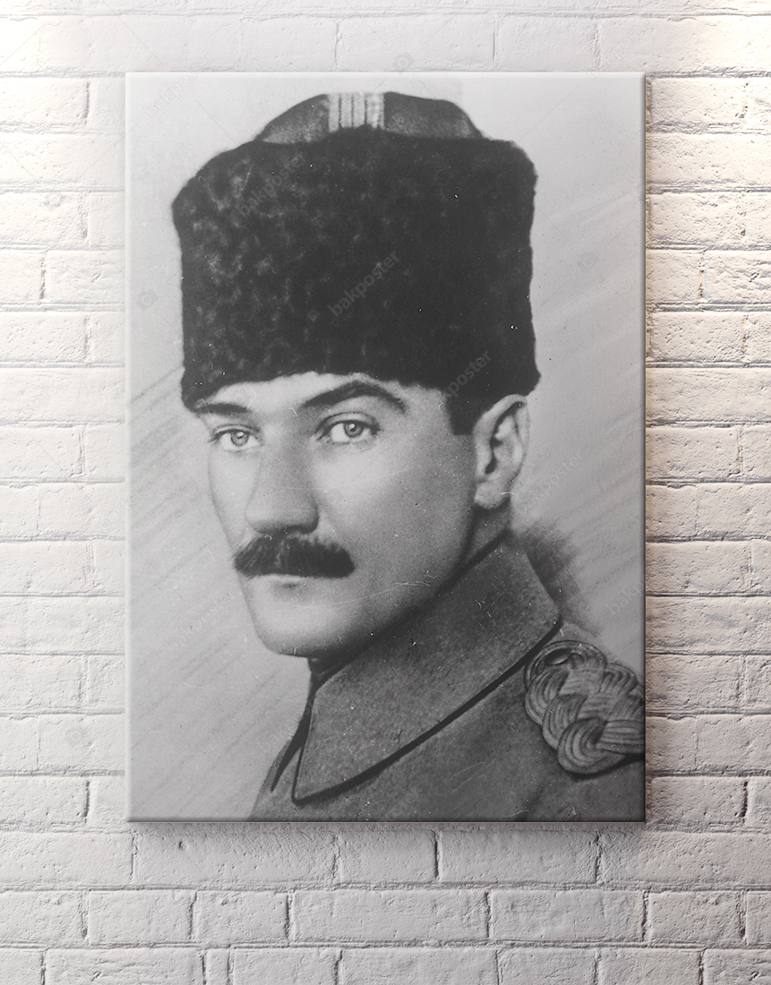 mustafa kemal ataturk kanvas tablo
