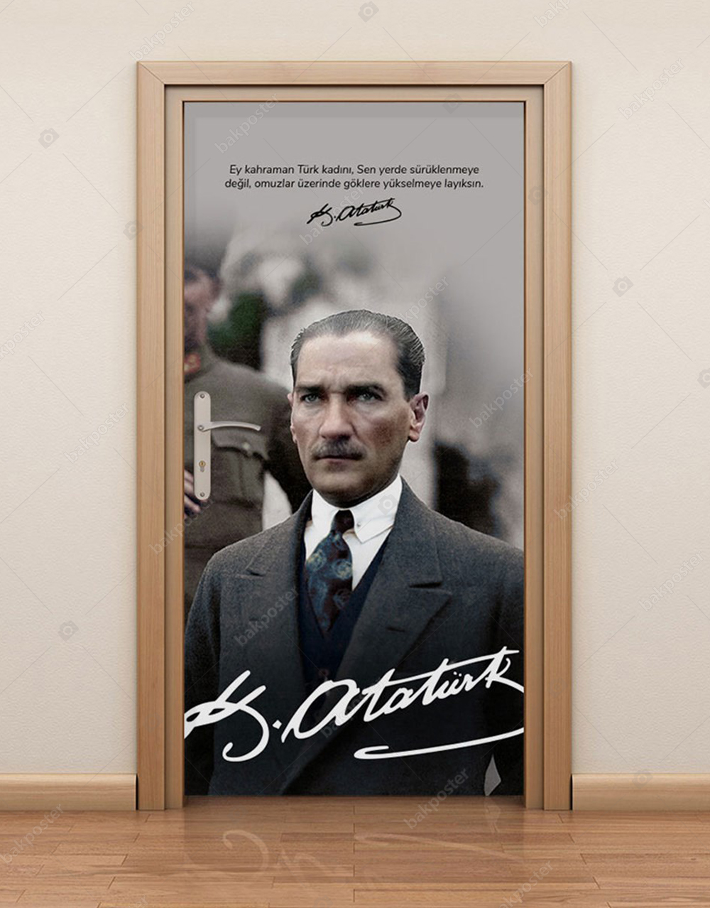 Mustafa Kemal Atatürk Kapı Giydirme Mustafa Kemal Atatürk Kapı Giydirme