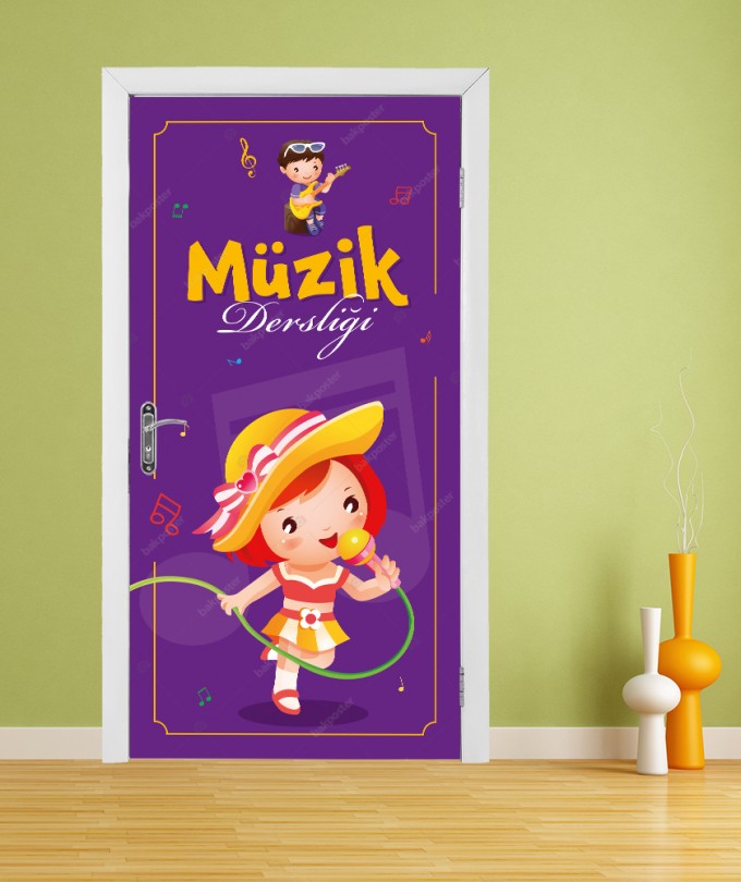 Müzik Dersliği Kapı Giydirme