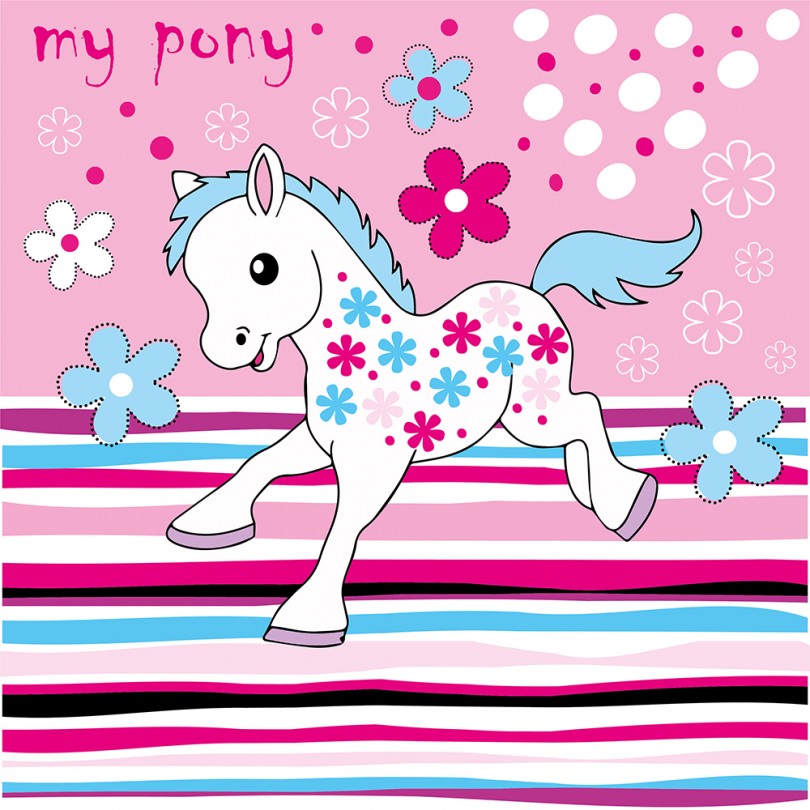 My Pony 70x100 cm - Duvar Kağıdı