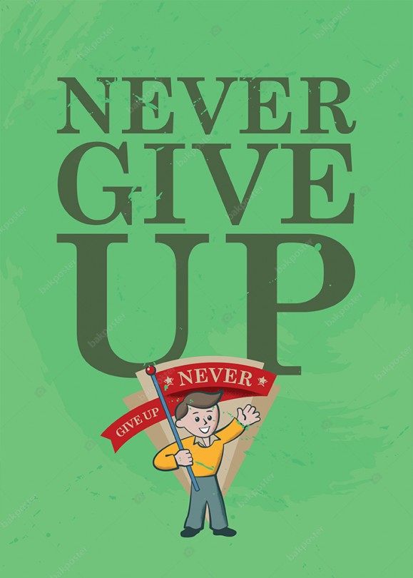 never-give-up-ngilizce-poster