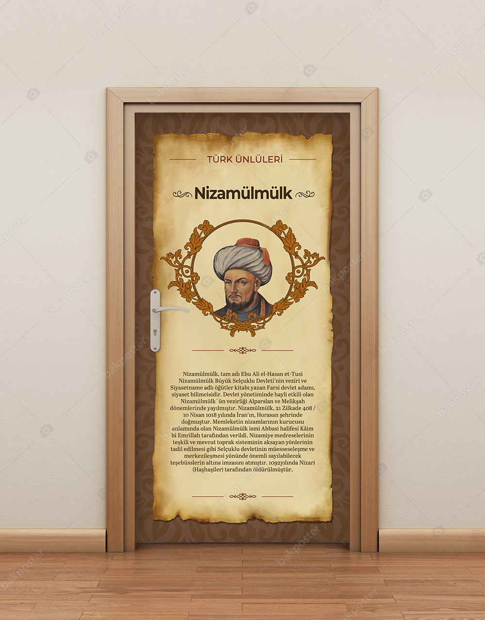 nizamulmulk kapi giydirme folyosu sticker