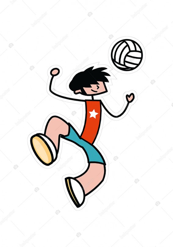 Spor Voleybol Özel Kesim Etiket