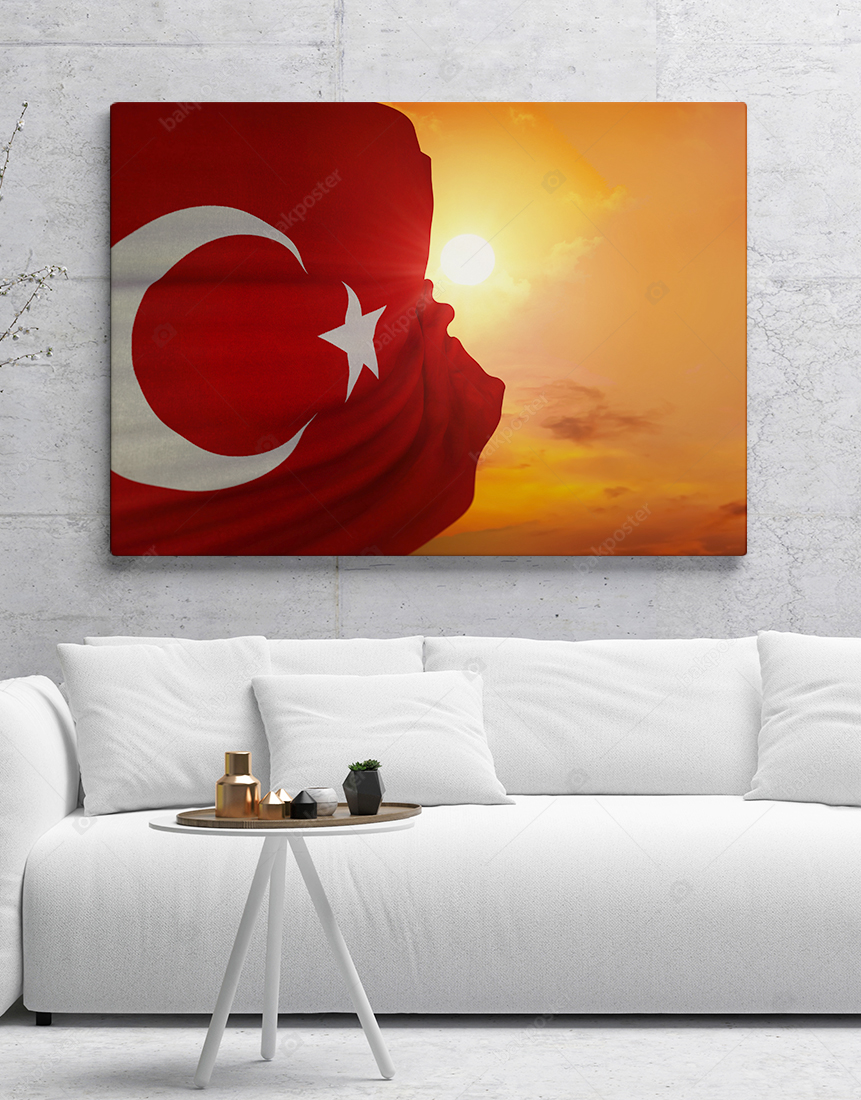 Turk Bayragi Turkiye Fotograflari Poster