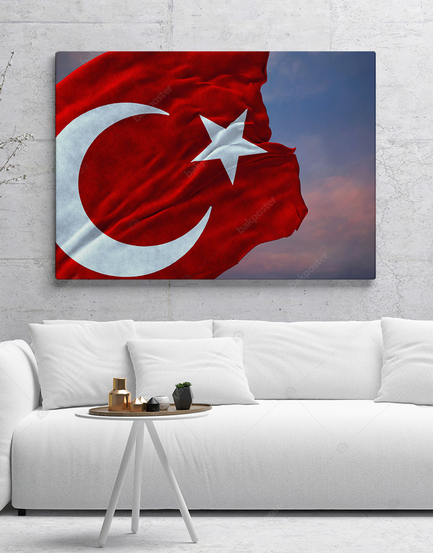 Turk Bayragi Turkiye Fotograflari Poster