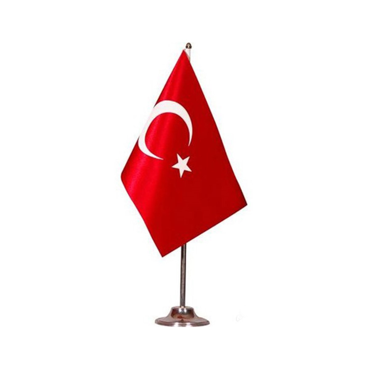 turk bayragi tekli masa bayrak