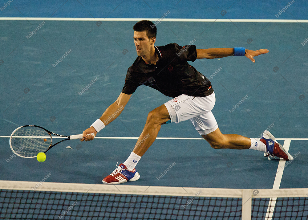 Tenis Djokovic 100x140 cm - Vinil ( Branda ) Afiş