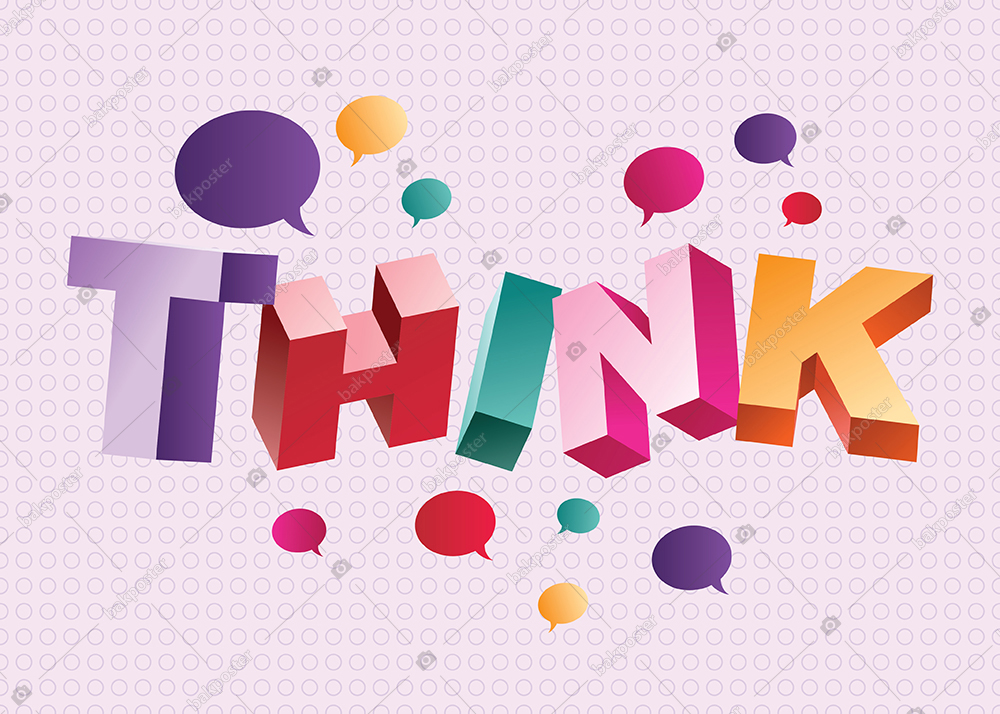 Think İngilizce Poster