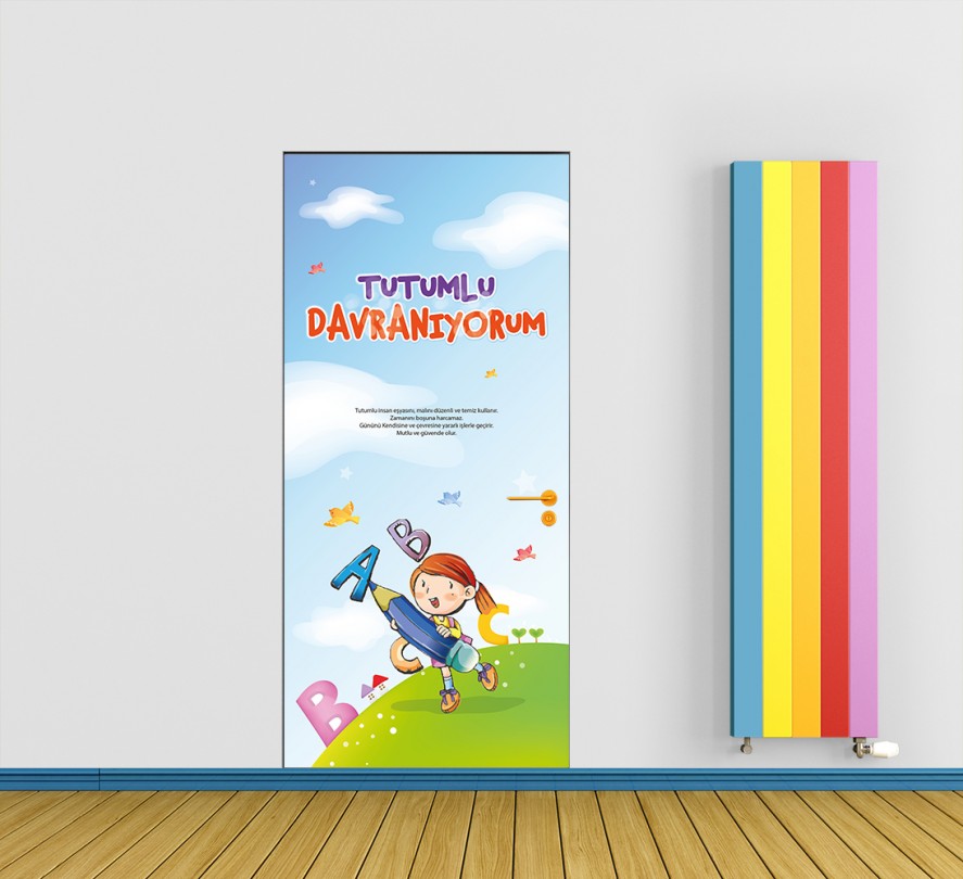 Tutumlu Davranıyorum Kapı Giydirme