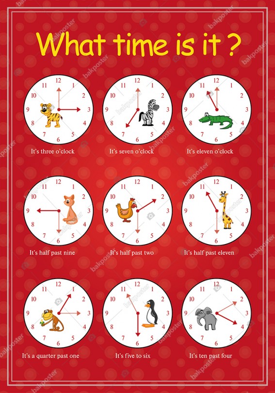 What Times Is It ? İngilizce Poster