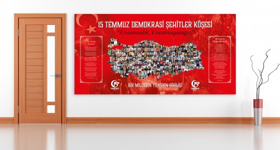 15 Temmuz Demokrasi Şehitler Köşesi