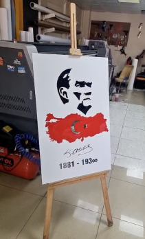 ATATÜRK PLEKSİ KARŞILAMA PANOSU