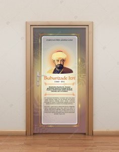 Buharizade Itri Müslüman Bilim Adamı Kapı Giydirme