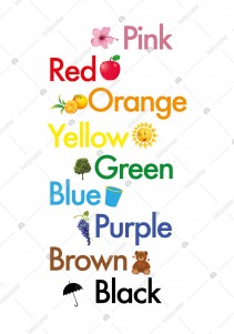 Colors İngilizce Poster