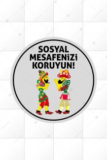 Sosyal Mesafe Etiketi