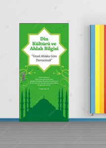 Din Kültürü ve Ahlak Bilgisi Kapı Giydirme