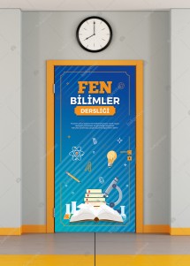 Fen Bilimleri Dersliği Kapı Giydirme