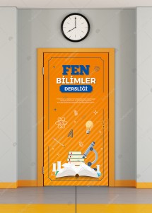 Fen Bilimleri Dersliği Kapı Giydirme