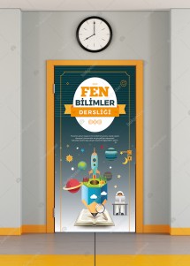 Fen Bilimleri Dersliği Kapı Giydirme
