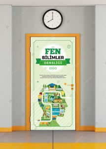 Fen Bilimleri Dersliği Kapı Giydirme