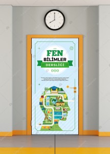 Fen Bilimleri Dersliği Kapı Giydirme
