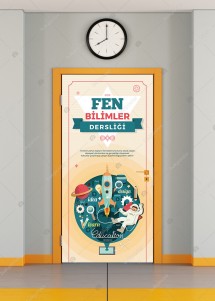Fen Bilimleri Dersliği Kapı Giydirme