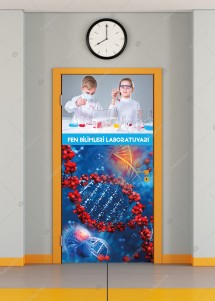 Fen Bilimleri Laboratuvarı Kapı Giydirme