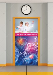 Fen Bilimleri Laboratuvarı Kapı Giydirme