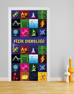 Fizik Dersliği Kapı Giydirme
