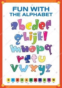 Fun With Alphabet İngilizce Posteri